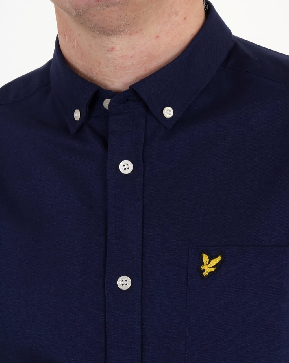Lyle And Scott Oxford Shirt Navy