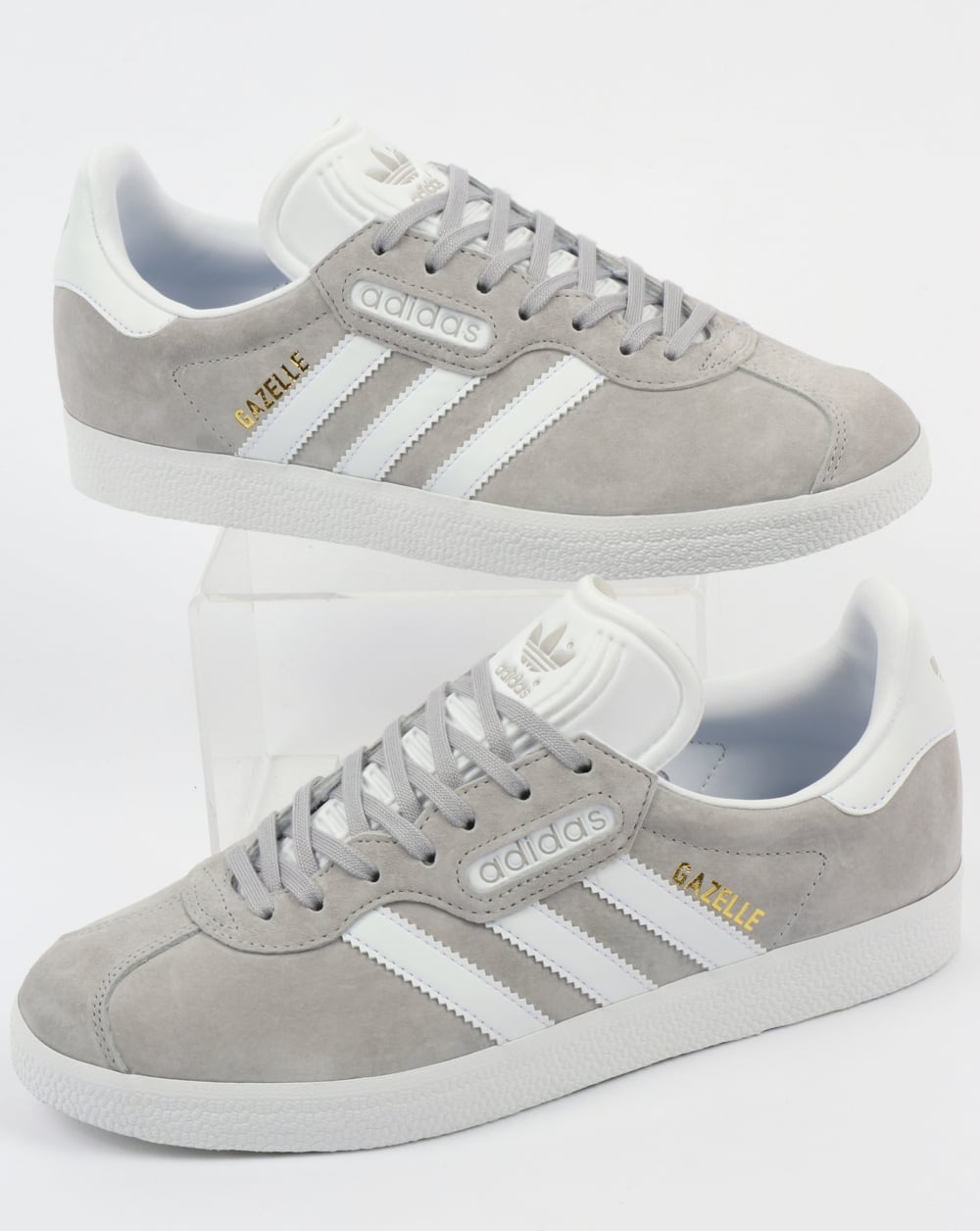 Adidas Gazelle Super Sneaker Grau/Weiß