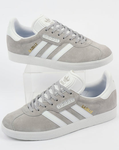 Adidas Gazelle Super Sneaker Grau/Weiß