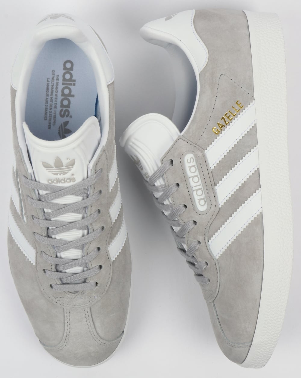 Adidas Gazelle Super Sneaker Grau/Weiß