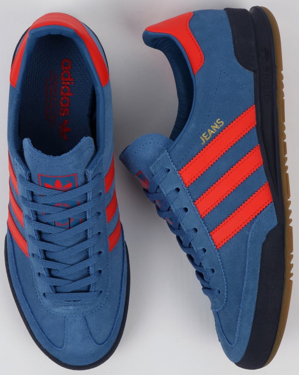 Adidas Jeans Sneakers Mk2 Royal/Rot