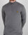 Lyle And Scott Quarter Zip Jumper Mid Grey Marl