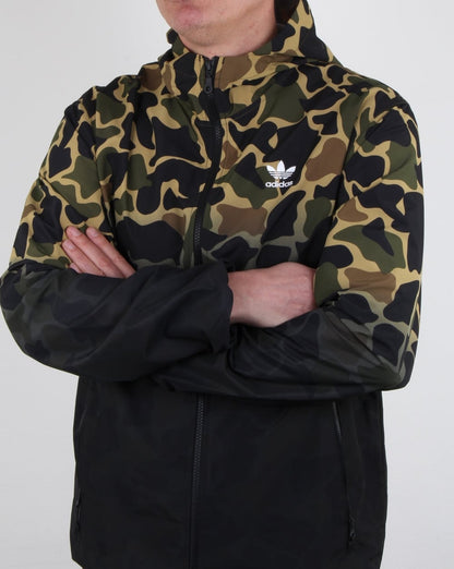 Adidas Originals – Windjacke mit Camouflage-Muster