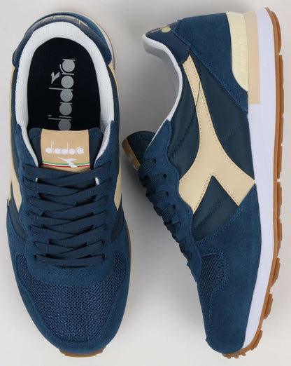 Diadora Camaro-Trainer, dunkler Denim/Sand