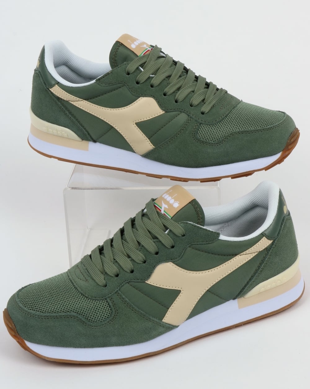 Diadora Camaro Sneakers Ulmengrün/Sand