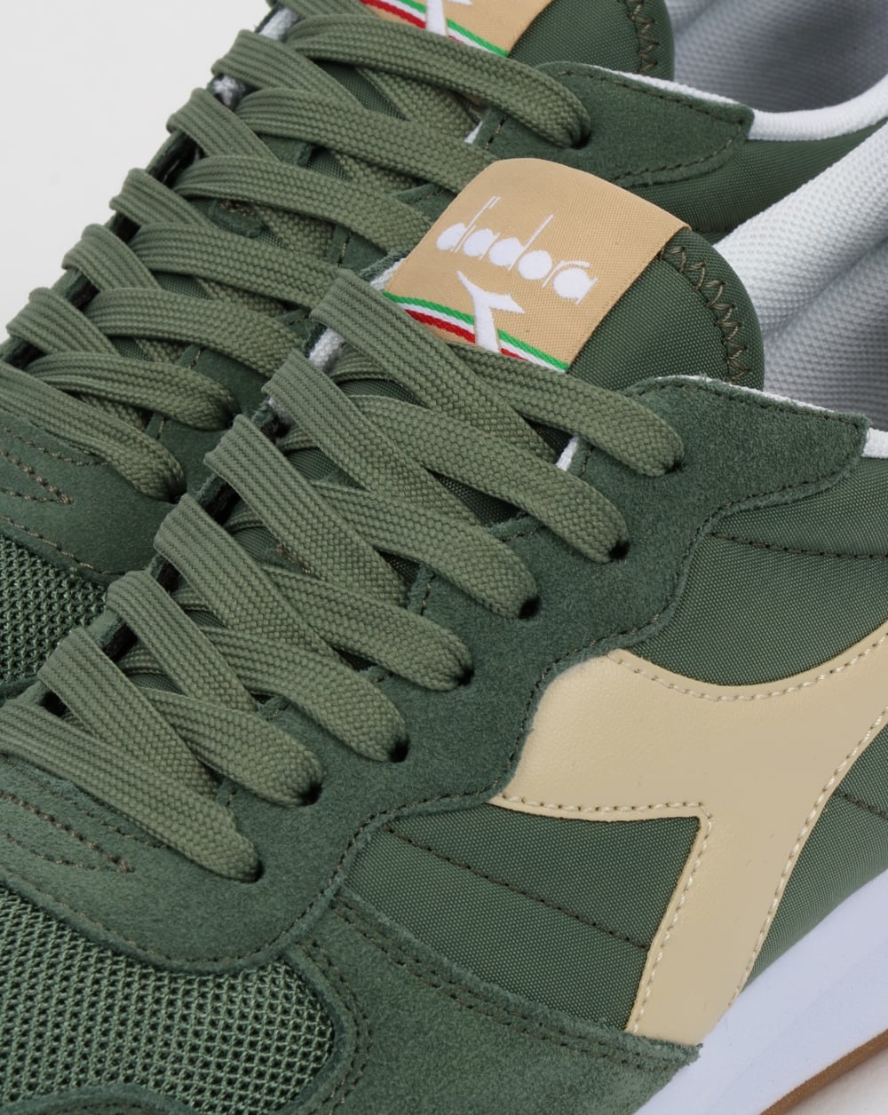 Diadora Camaro Trainers Elm Green/Sand