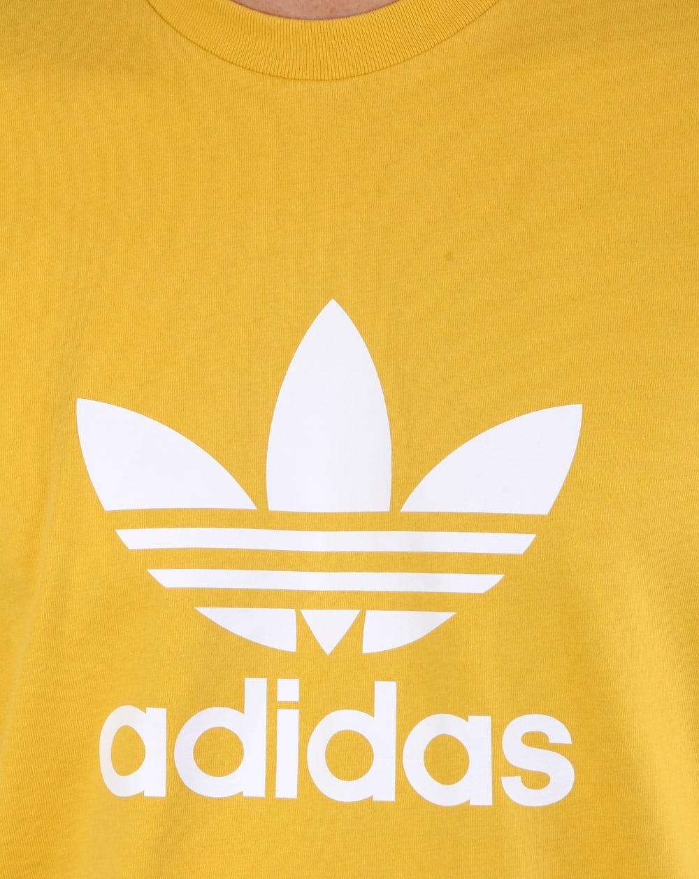 Adidas Originals Trefoil T-Shirt Gelb