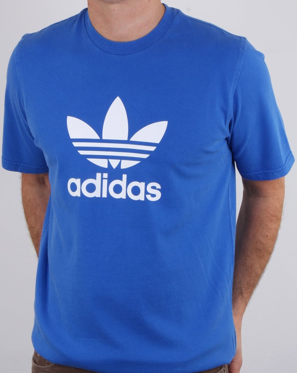 Adidas Originals Trefoil T-Shirt Blau