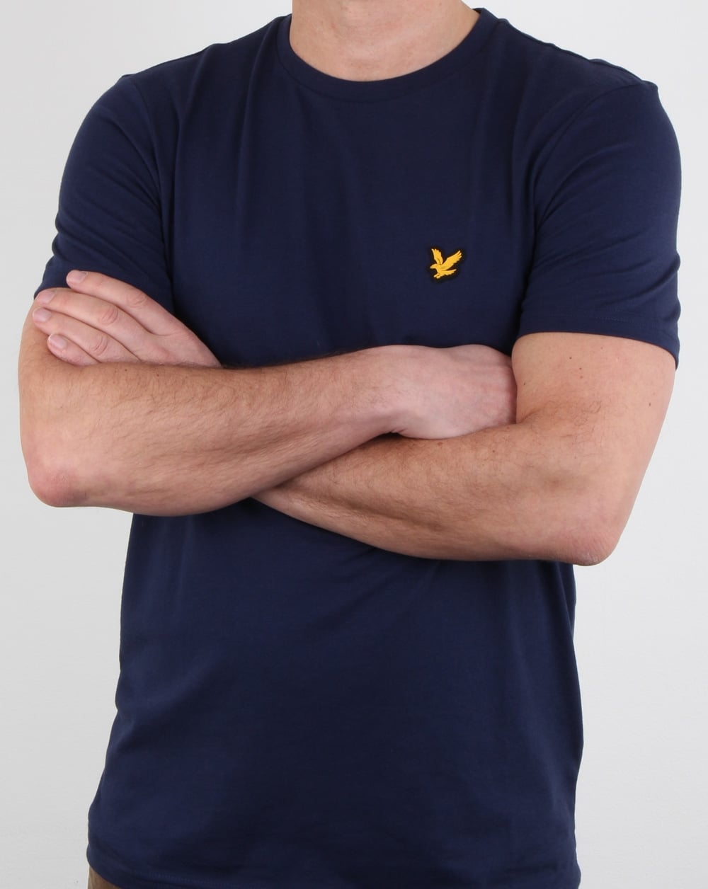 Lyle And Scott Fitness Martin T-Shirt, Marineblau
