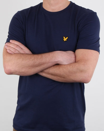 Lyle And Scott Fitness Martin T-Shirt, Marineblau