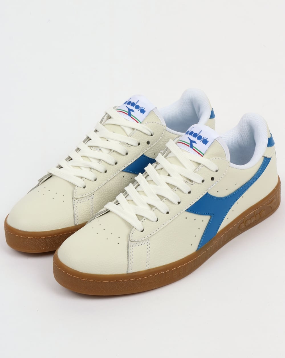 Diadora Game L Low Sneakers Weiß/Imperialblau