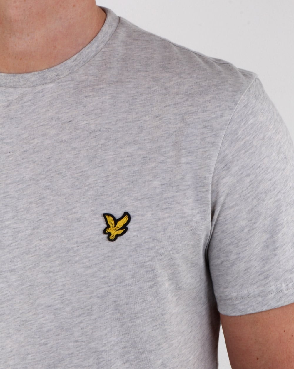 Lyle And Scott – T-Shirt in Hellgraumeliert