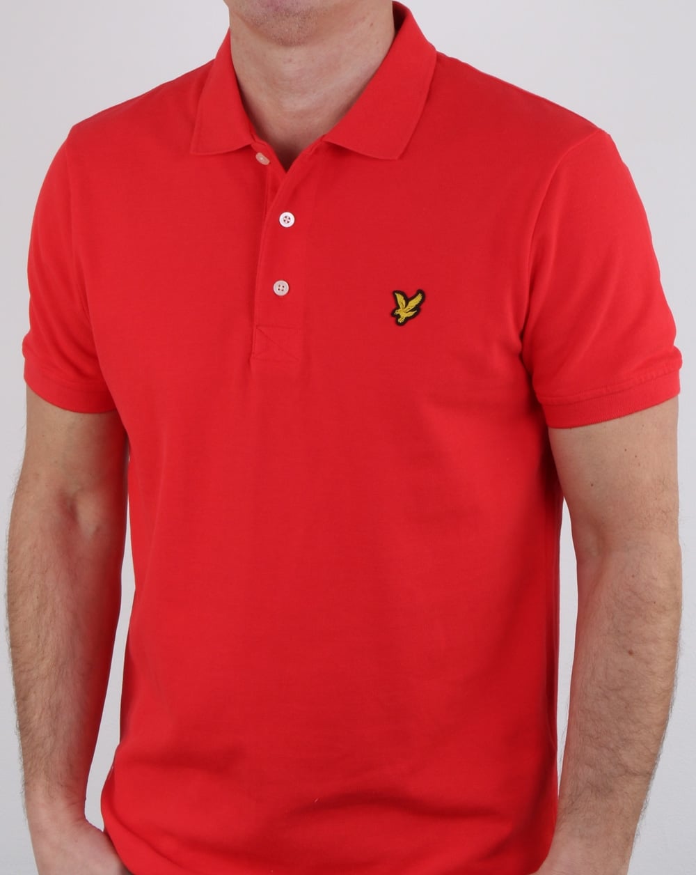 Lyle And Scott – Poloshirt in Mohnfarbe