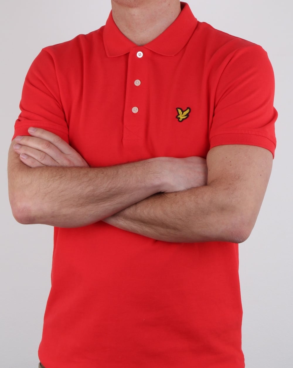 Lyle And Scott – Poloshirt in Mohnfarbe