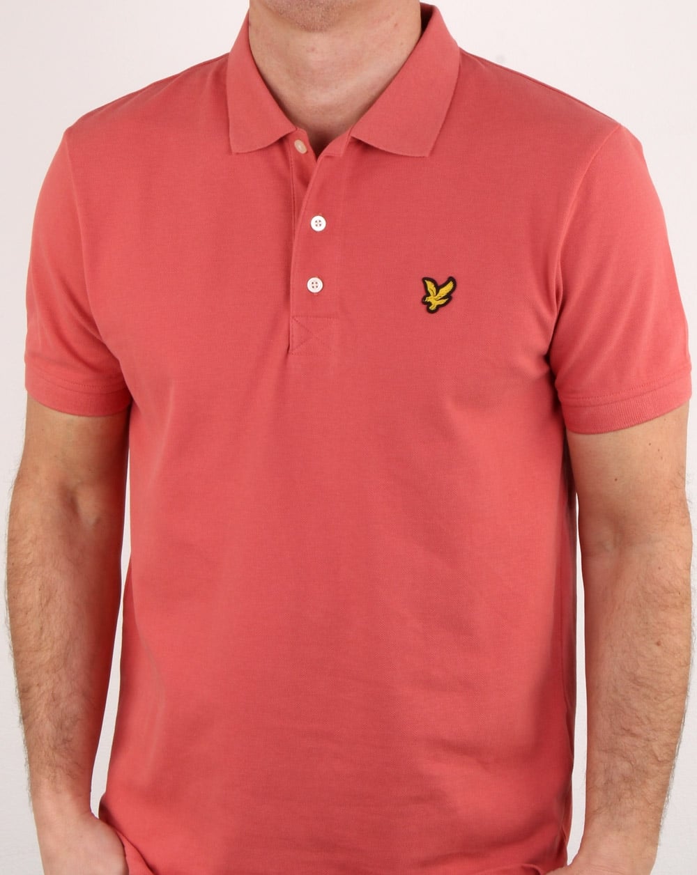 Lyle And Scott Polo Shirt Pink