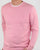 Gant Cotton Crew knit Pink Melange