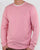 Gant Cotton Crew knit Pink Melange