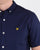 Lyle And Scott Short Sleeve Oxford Shirt Navy