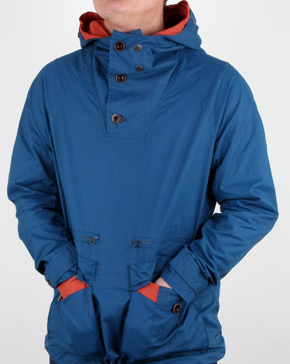 Pretty Green Blyth-Jacke in Blau
