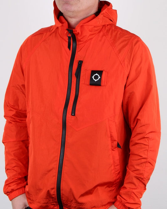 Ma.Strum Ma.strum Pegasus Crystal Nylonjacke Orange