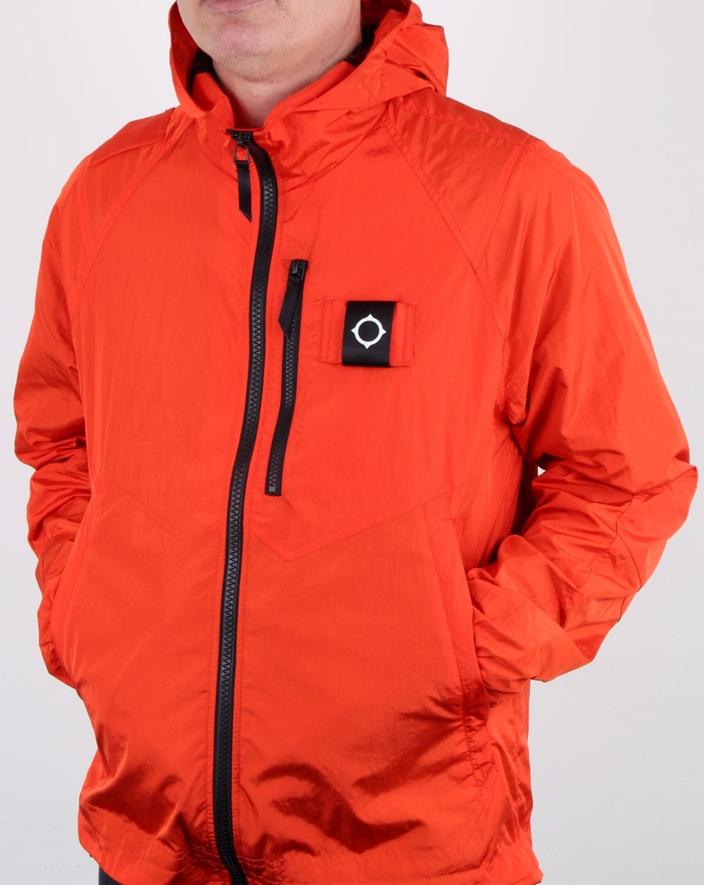 Ma.strum Pegasus Crystal Nylonjacke Orange