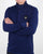 Ma.strum Pique Funnel Neck Dark Navy