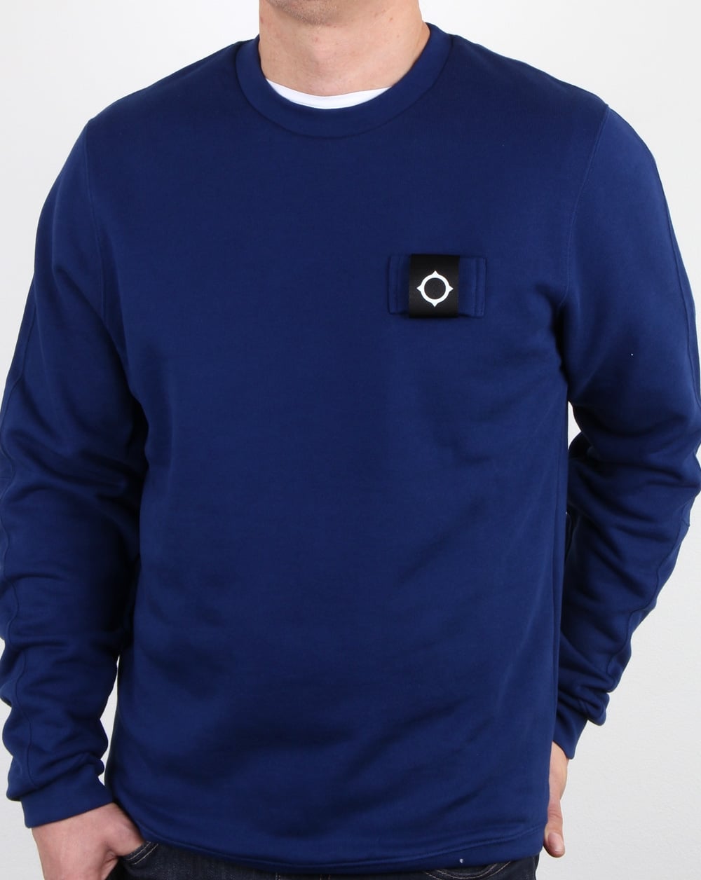 Ma.strum Training Crew Sweat Dunkles Indigo