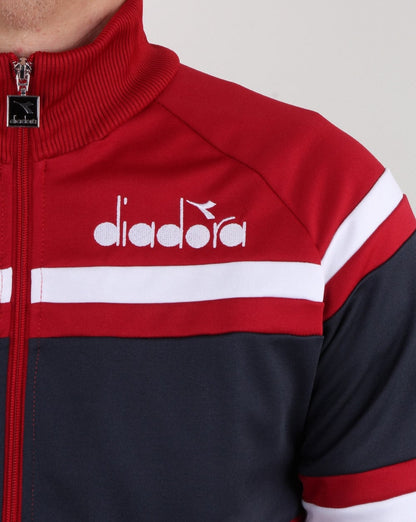 Diadora 80s Track Top Rot/Blau