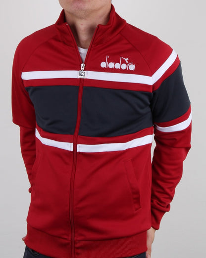 Diadora 80s Track Top Rot/Blau