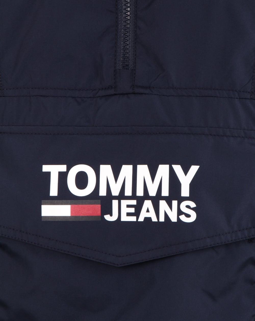 Tommy Hilfiger Pop-Over-Anorak, Marineblau