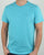 Tommy Hilfiger Cotton Crew Neck T Shirt Aqua Blue