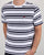 Fila Vintage Terry Style Stripe T Shirt White