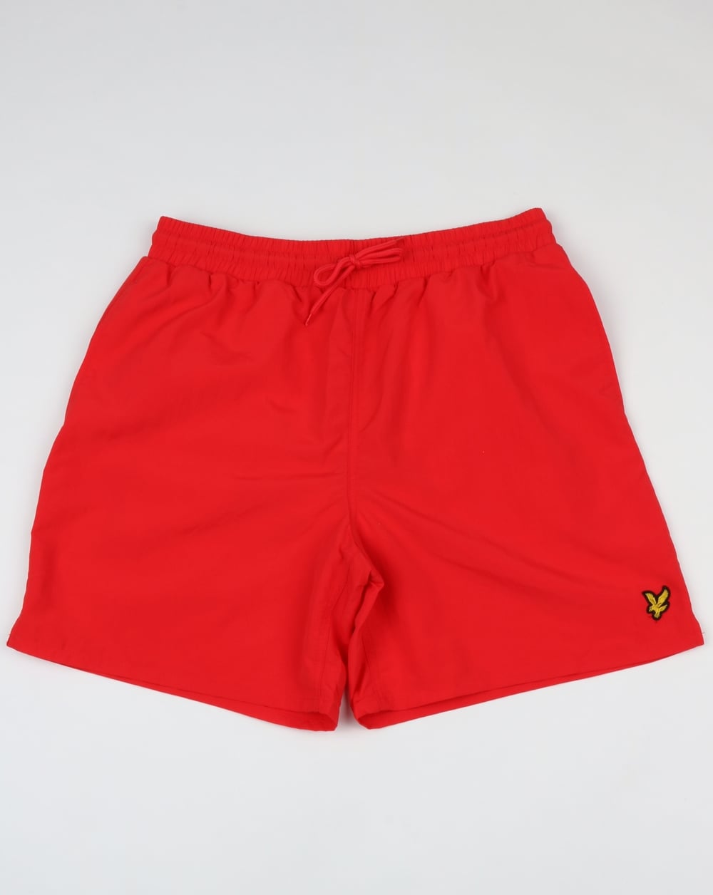 Lyle And Scott – Schlichte Badeshorts in Mohnblau