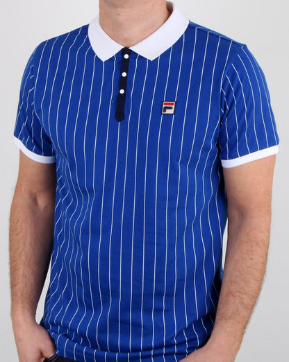 Fila Vintage Bb1 Poloshirt Blau