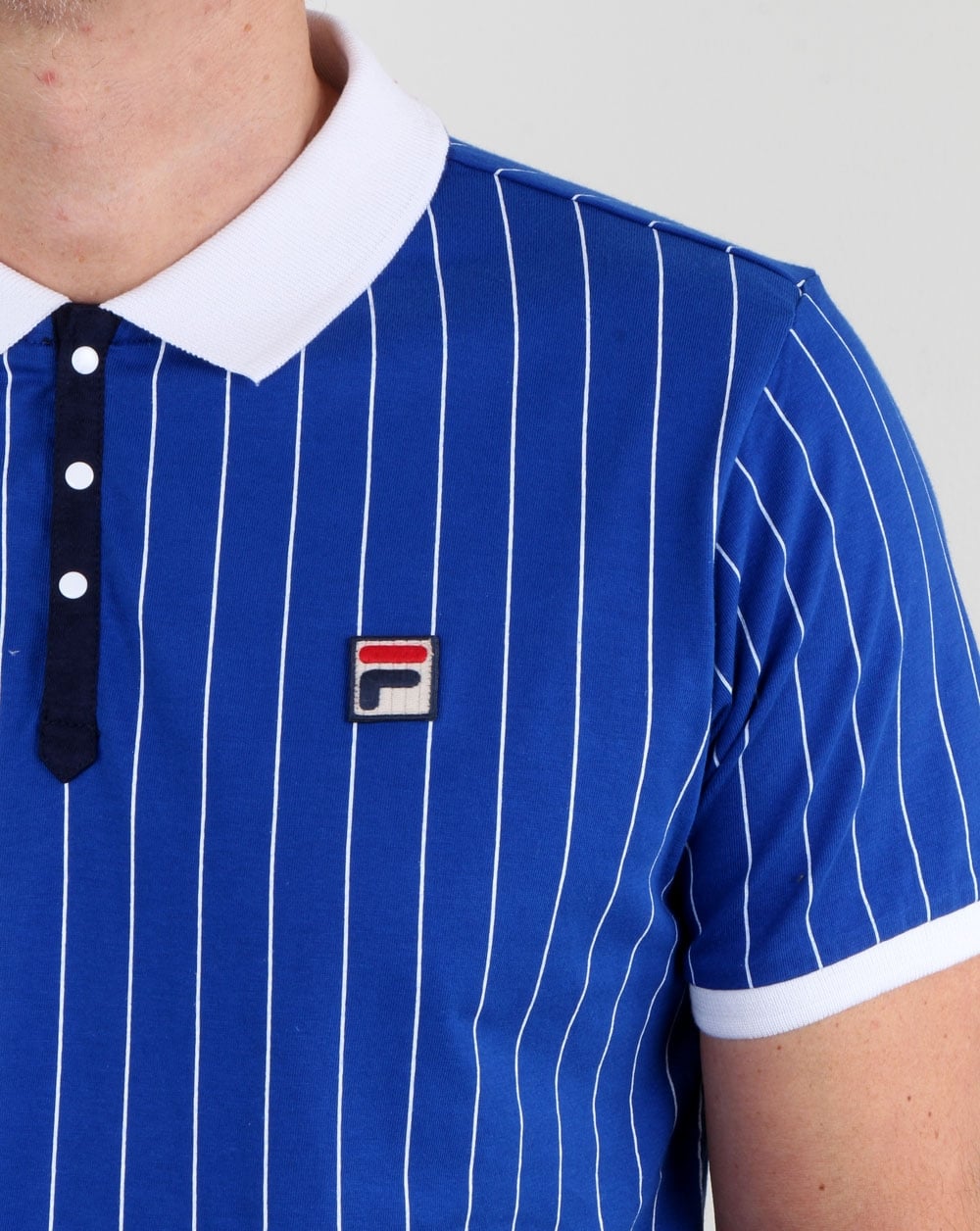 Fila Vintage Bb1 Poloshirt Blau