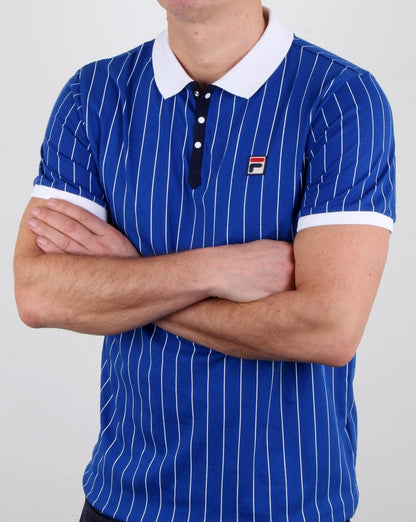 Fila Vintage Bb1 Poloshirt Blau