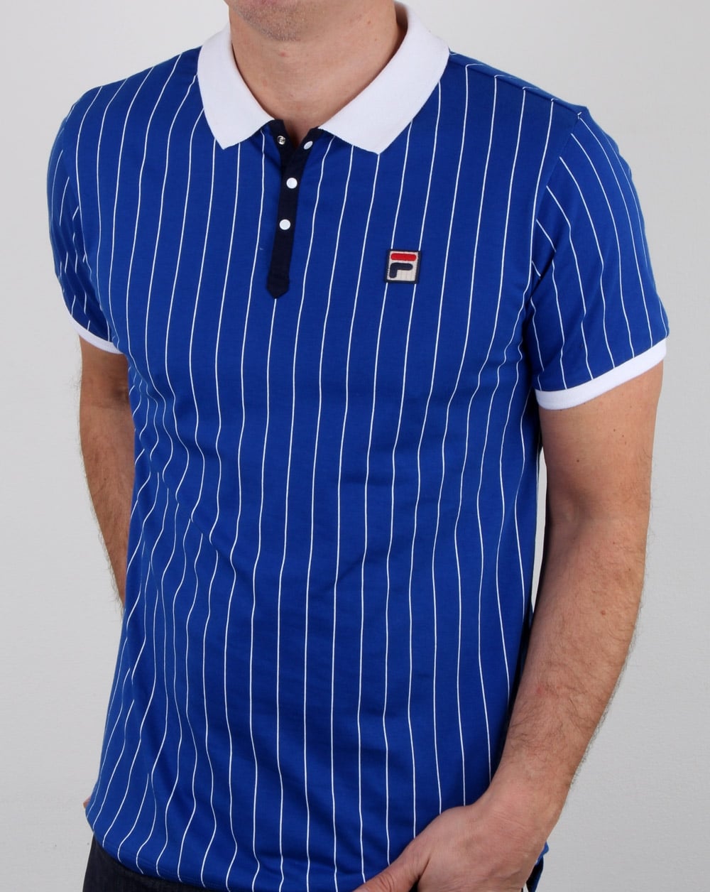Fila Vintage Bb1 Poloshirt Blau