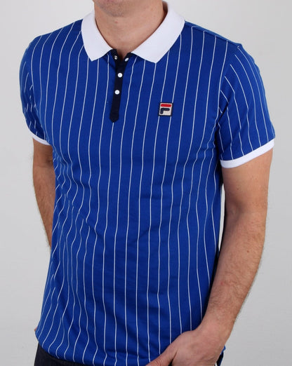 Fila Vintage Bb1 Poloshirt Blau