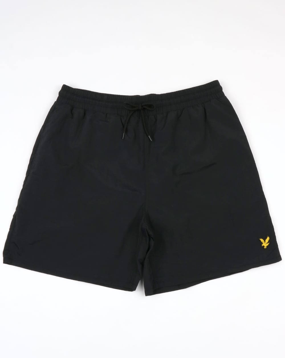 Lyle And Scott Badeshorts in Uni-Optik, True Black