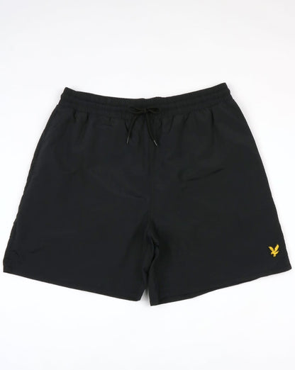 Lyle And Scott Badeshorts in Uni-Optik, True Black