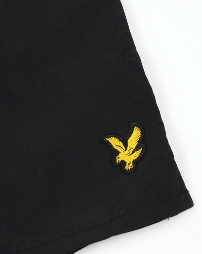 Lyle And Scott Badeshorts in Uni-Optik, True Black