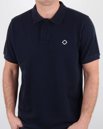Ma.strum Piqué Icon Poloshirt Dunkelmarine