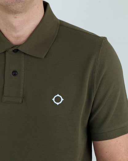 Ma.strum Piqué Icon Poloshirt Hellkhaki