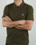 Ma.strum Pique Icon Polo Shirt Light Khaki