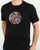 Pretty Green Thornley Paisley Logo T Shirt Black Vintage