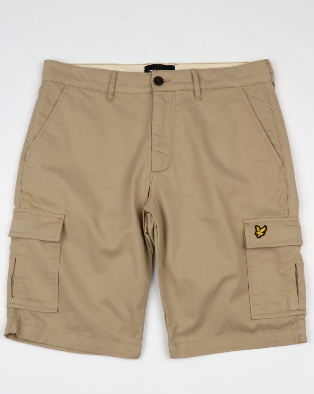 Lyle And Scott Combat Cargo-Shorts in Stein