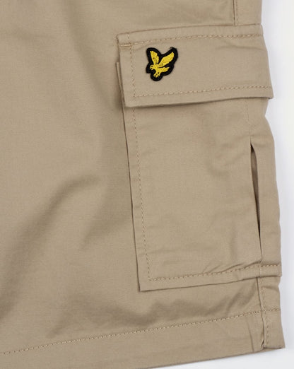 Lyle And Scott Combat Cargo-Shorts in Stein