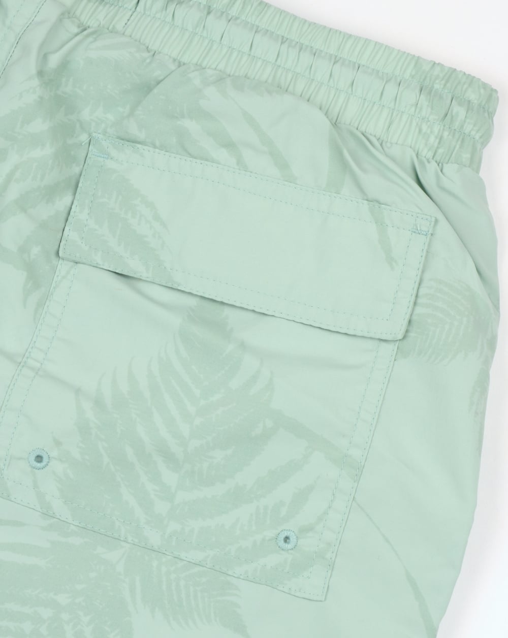 Lyle And Scott Badeshorts mit Fern-Print, Puderblau