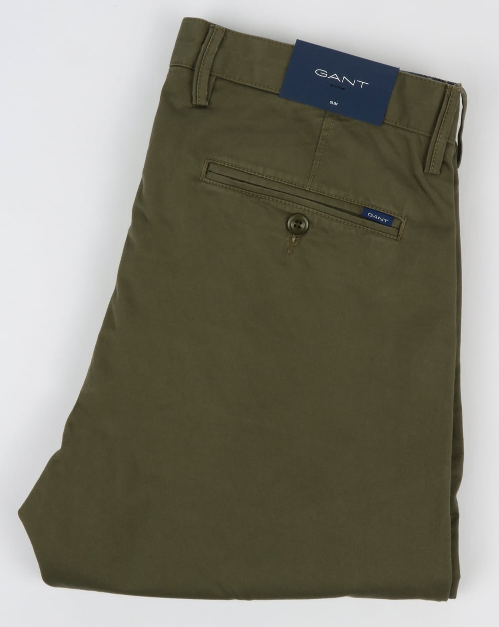 Gant Slim Twill Chino Kalamata Grün
