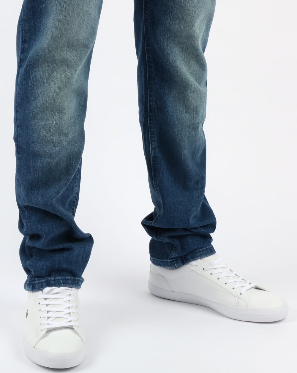 Tommy Hilfiger Scanton Slim Fit Jeans Beere Mittelblau Komfort